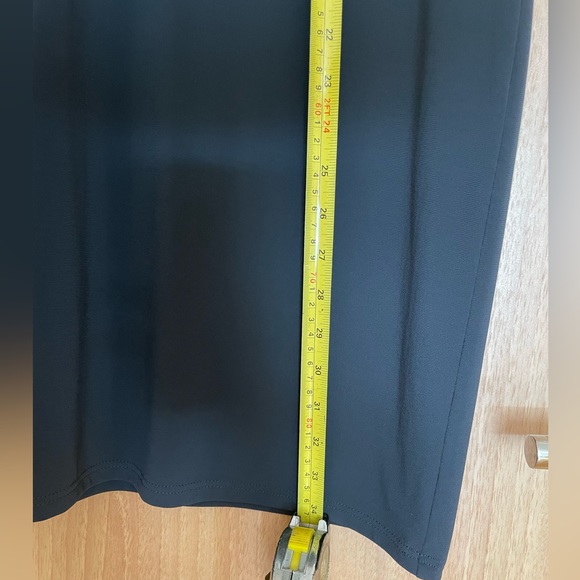 Agnes B - burgundy and navy dress - size 3 - Picture 4 of 8